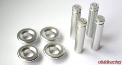 Mansory 8-Piece Silver Doorlock Pin Set Mercedes-Benz G-Class W463 99-17 - MDP 365 557