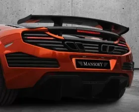 Mansory Carbon Fiber Diffuser with Fog Light McLaren MP4-12C 12-14