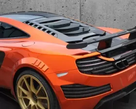 Mansory Carbon Fiber Engine Air Outtake Bonnet McLaren MP4-12C 12-14