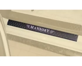Mansory Carbon Entrance Panels w/RGB Lighted MANSORY Logo Bentley Continental GT | GTC 2019