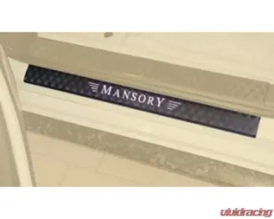 Mansory Carbon Entrance Panels w/RGB Lighted MANSORY Logo Bentley Continental GT | GTC 2019 - 3S3 395 465