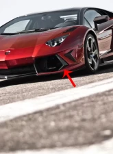 Mansory Carbon Front Air Intake Covers Lamborghini Aventador 12-14                                     - 470 102 101 - Image 2