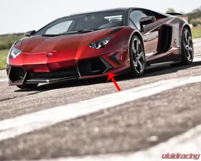 Mansory Carbon Front Air Intake Covers Lamborghini Aventador 12-14 - 470 102 101