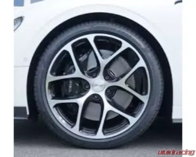 Mansory BY5 Fully Forged Wheel 10x22 ET65 5x130 Diamond Black FA Bentley Continental GT | GTC 2019 - BY5 22 10 65 130 B