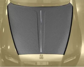 Mansory Engine Bonnet with Bar Exposed Carbon Rolls Royce Ghost 14-15