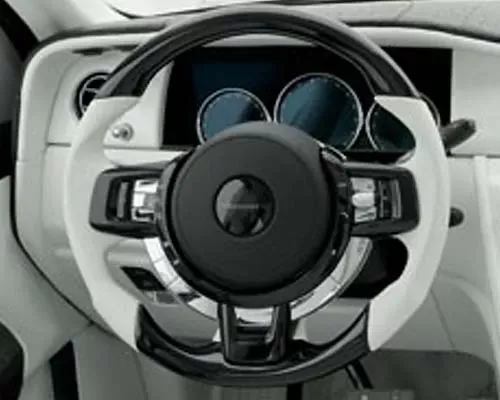 Mansory Sport Steering Wheel Leather | Leather Rolls Royce Cullinan 2019+ - RRC 351 444