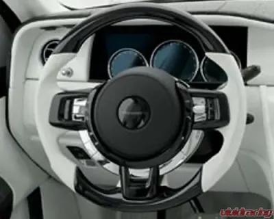 Mansory Sport Steering Wheel Leather | Piano Lacquer Rolls Royce Cullinan 2019+ - RRC 351 446