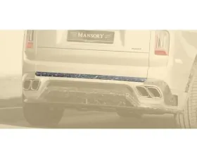 Mansory Rear Bumper Protective Bar Rolls Royce Cullinan 2019+