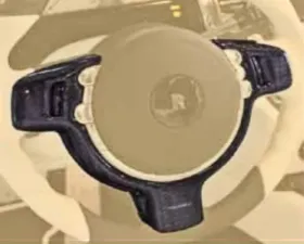 Mansory Carbon Fiber Shape for Steering Wheel Rolls Royce Wraith