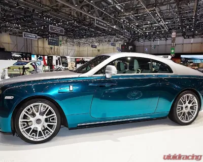 Mansory Carbon Fiber Side Skirts with Lip Rolls Royce Wraith - RRW 595 002