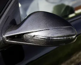 Mansory Carbon Fiber Side Mirrors With Turn Signals Porsche Cayenne 03-07