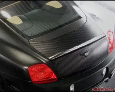 Mansory Carbon Fiber Trunk Lid w/ Rear Spoiler Bentley Continental GT Speed 03-10 - 880 888 820