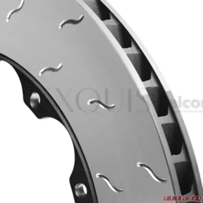 Alcon 370x25mm 2-Piece Ventilated Rear Rotor Seat OEM E-Brake Integration BMW F8X M2 | M3 | M4 - DIA2175X203C24