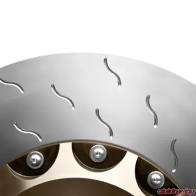 Alcon 370x25mm 2-Piece Ventilated Rear Rotor Seat OEM E-Brake Integration BMW F8X M2 | M3 | M4 - DIA2175X203C24