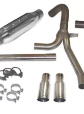 SLP Performance Exhaust System, 1998-02 Camaro/Firebird "Loud Mouth" LS1 w/3.5" Slash Tips                                     - 31042A - Image 2