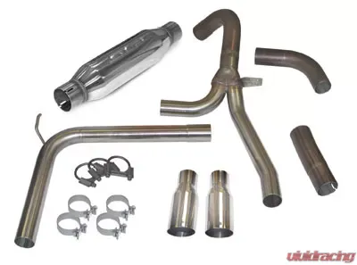 SLP Performance Exhaust System, 1998-02 Camaro/Firebird "Loud Mouth" LS1 w/3.5" Slash Tips - 31042A