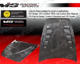 VIS Racing Carbon Fiber Techno R Hood Honda S2000 2000-2009