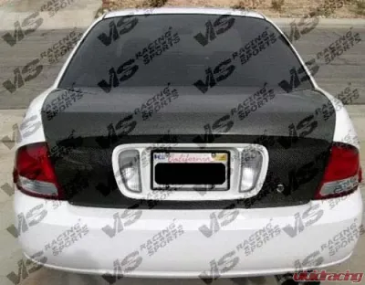 VIS Racing Carbon Fiber OEM Trunk Lid Nissan Sentra 2000-2004 - 00NSSEN4DOE-020C