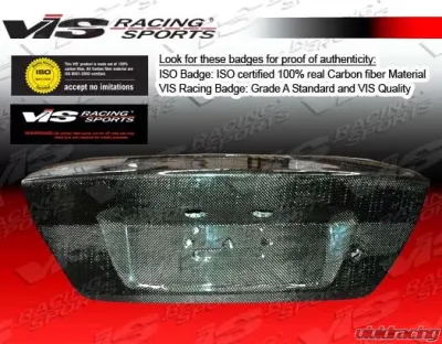 VIS Racing Carbon Fiber OEM Trunk Lid Honda Civic 2001-2003 - 01HDCVC2DOE-020C