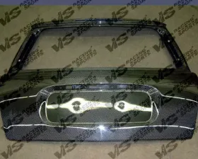 VIS Racing Carbon Fiber OEM Hatch Trunk Lid Mini Cooper 2002-2006