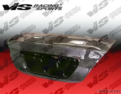 VIS Racing Carbon Fiber OEM Trunk Lid Mitsubishi Lancer 2002-2003 - 02MTLAN4DOE-020C
