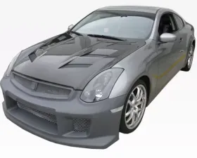 VIS Racing AMS Style Black Carbon Fiber Hood Infiniti G35 2003-2007