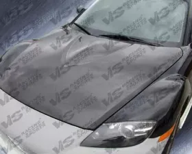 VIS Racing Carbon Fiber OEM Hood Mazda RX8 2004-2011