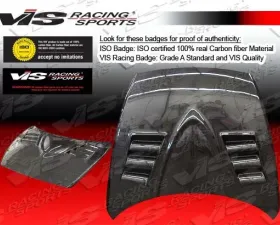 VIS Racing Carbon Fiber V Speed Hood Mazda RX8 2004-2011