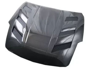 VIS Racing AMS Style Black Carbon Fiber Hood Nissan 350Z 2003-2006
