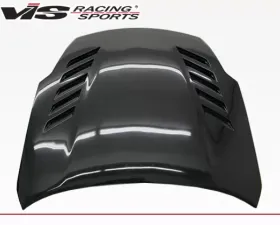VIS Racing Astek Style Black Carbon Fiber Hood Nissan 350Z 2003-2008