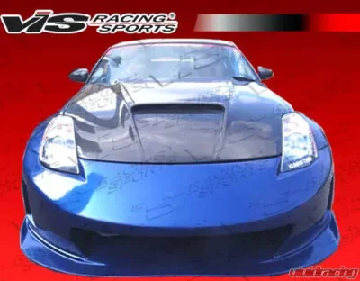 VIS Racing Carbon Fiber Viper Hood Nissan 350Z 2003-2006 - 03NS3502DVR-010C