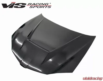 VIS Racing Invader Style Black Carbon Fiber Hood Pontiac Sunfire 2003-2005 - 03PTSUN2DVS-010C