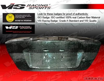 VIS Racing Carbon Fiber OEM Trunk Lid Acura TSX 2004-2007 - 04ACTSX4DOE-020C