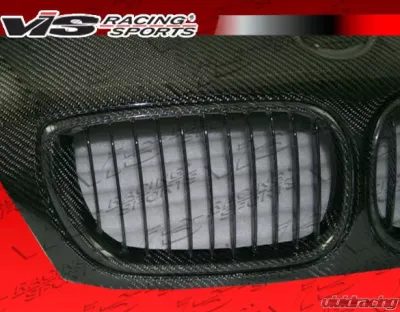 VIS Racing Carbon Fiber GTR Style Hood BMW 318d E46 4dr | 320d E46 4dr | 325i E46 4dr 2002-2005 - 02BME464DGTR-010C