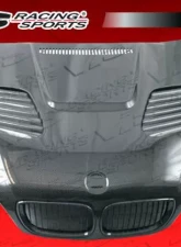 VIS Racing Carbon Fiber GTR Style Hood BMW 318d E46 4dr | 320d E46 4dr | 325i E46 4dr 2002-2005                                     - 02BME464DGTR-010C - Image 4