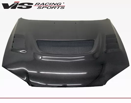 VIS Racing G Speed Style Black Carbon Fiber Hood Hyundai Elantra 2004-2006 - 04HYELA4DGSP-010C