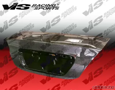 VIS Racing Carbon Fiber OEM Trunk Lid Mitsubishi Lancer 2004-2006 - 04MTLAN4DOE-020C