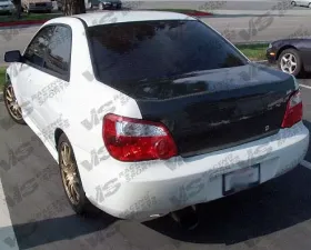 VIS Racing Carbon Fiber OEM Trunk Lid Subaru WRX 2004-2007