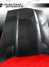 VIS Racing Carbon Fiber Hood OEM Chevrolet Corvette 2005-2008                                     - 05CHCOR2DPEN-010C - Image 4