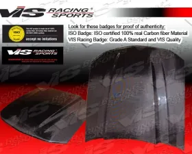 VIS Racing Carbon Fiber Cowl Induction 2 Hood Ford Mustang 2005-2008