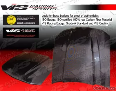 VIS Racing Carbon Fiber Cowl Induction 2 Hood Ford Mustang 2005-2008 - 05FDMUS2DCI-010C