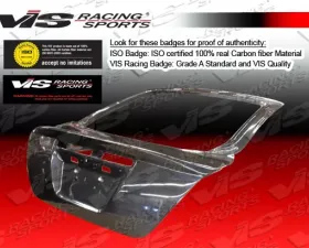 VIS Racing Carbon Fiber OEM Hatch Trunk Lid Scion TC 2007-2008