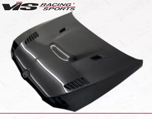 VIS Racing XTS Style Black Carbon Fiber Hood BMW 3 Series (E92) 2007-2010 - 07BME922DXTS-010C