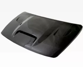VIS Racing SRT Style Black Carbon Fiber Hood Dodge Caliber (non srt) 2007-2009