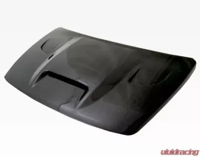 VIS Racing SRT Style Black Carbon Fiber Hood Dodge Caliber (non srt) 2007-2009 - 07DGCAL4DSRT-010C