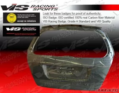 VIS Racing Carbon Fiber OEM Trunk Lid Honda Fit 2007-2008 - 07HDFIT4DOE-020C