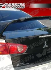 VIS Racing Carbon Fiber OEM Trunk Lid Mitsubishi EVO X 4dr 2008-2015                                     - 08MTEV104DOE-020C - Image 2