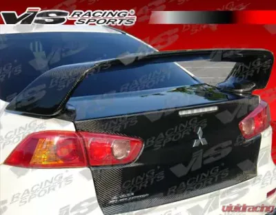 VIS Racing Carbon Fiber OEM Trunk Lid Mitsubishi EVO X 4dr 2008-2015 - 08MTEV104DOE-020C