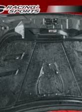 VIS Racing Carbon Fiber Terminator Hood Mitsubishi Lancer 2008-2012                                     - 08MTLAN4DTM-010C - Image 6