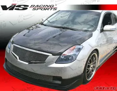 VIS Racing Carbon Fiber Terminator Hood Nissan Altima 2dr 2008-2009 - 08NSALT2DTM-010C